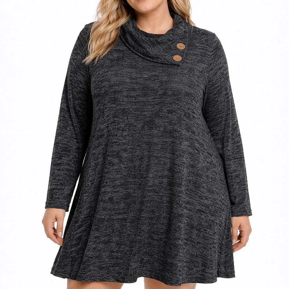 Chris & Carol NWOT Charcoal Gray Dress